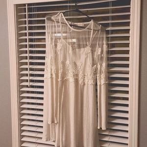Altar'd State Lace White Dress